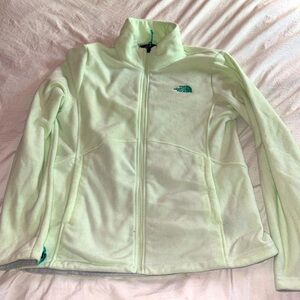 The North Face zip up flannel